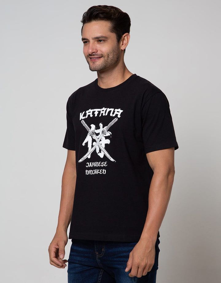 T Zone Short Sleeve T-Shirt Print Japan Story Japanese Ninjaken