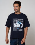 T Zone Short Sleeve T-Shirt Oversize Print Theme Illusive Filter