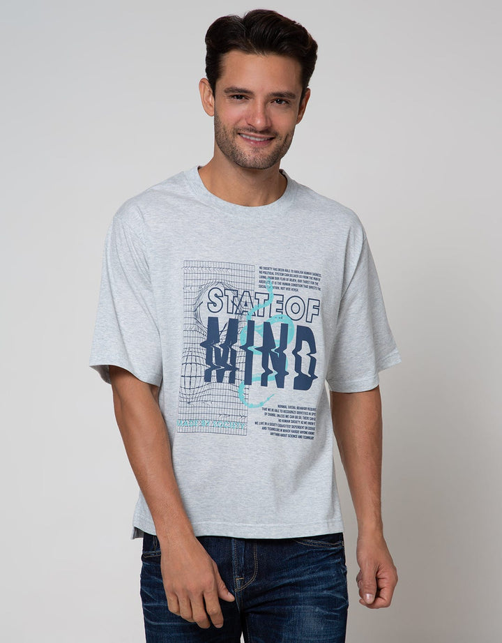 T Zone Short Sleeve T-Shirt Oversize Print Theme Illusive Filter