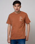 T Zone Short Sleeve T-Shirt Fullprint Statement It'S Time To