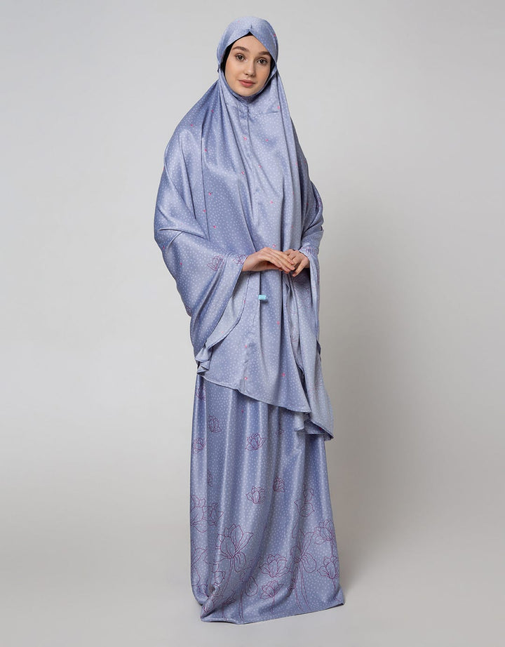 Annisa Mukena Flowery Prayer Set With Small Bag