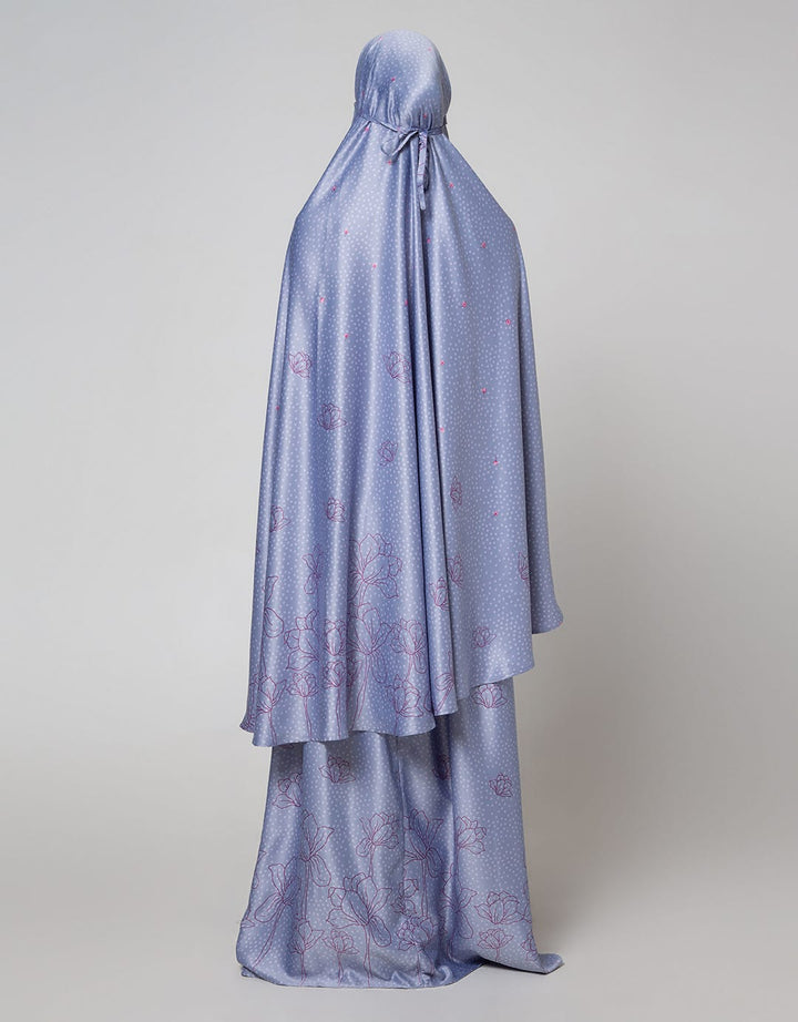 Annisa Mukena Flowery Prayer Set With Small Bag