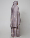 Annisa Mukena Geometric Flower Prayer Set With Small Bag