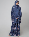 Annisa Mukena Geometric Flower Prayer Set With Small Bag