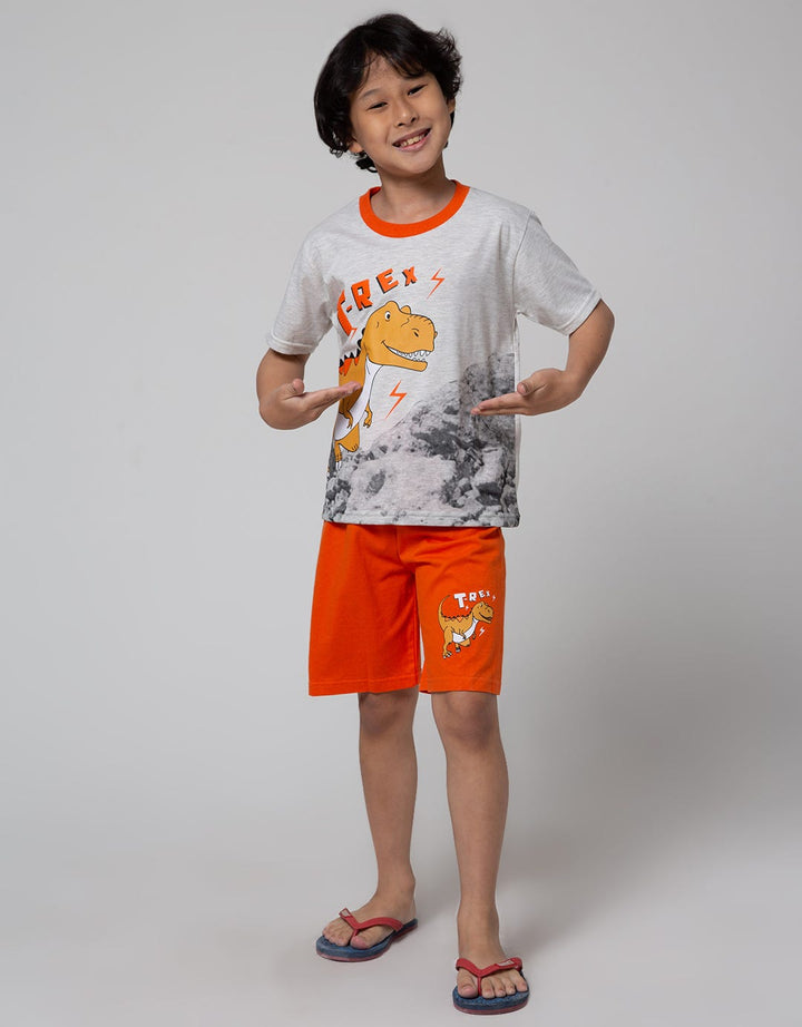 Little M Top-Bottom Set Reg Dino