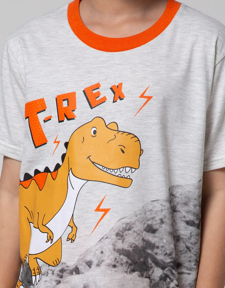 Little M Top-Bottom Set Reg Dino