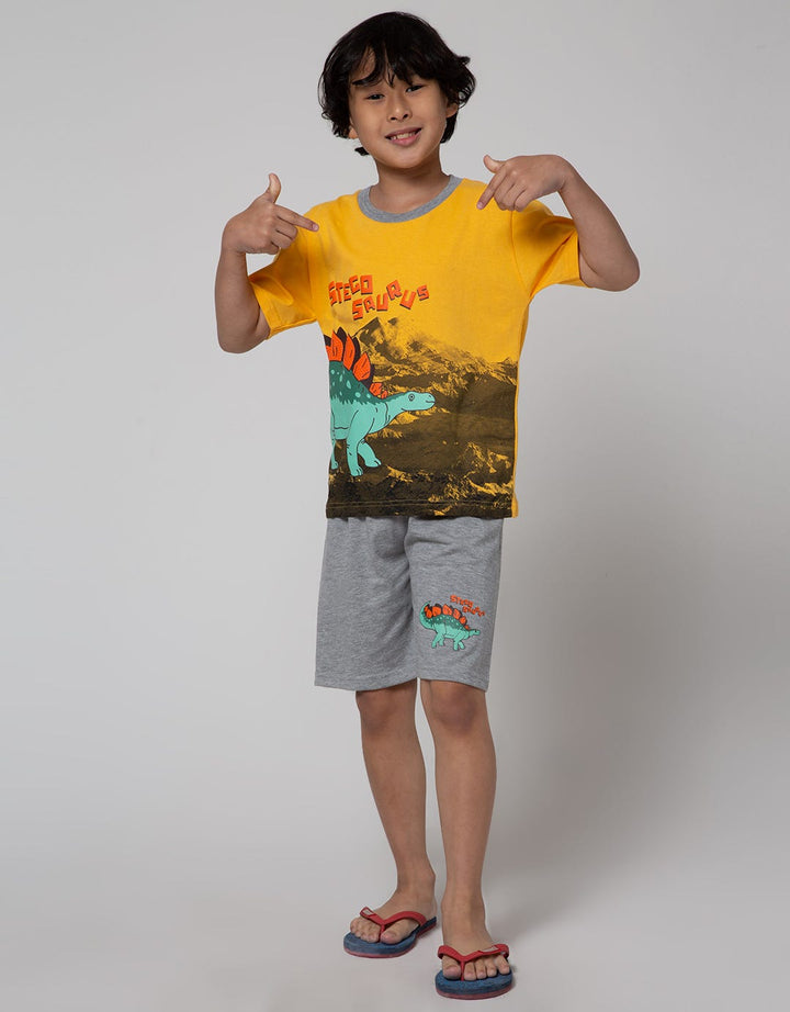 Little M Top-Bottom Set Reg Dino