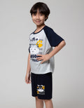 Little M Top Bottom Set Raglan Animal