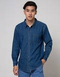Nevada Long Sleeve Shirt Denim