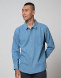 Nevada Long Sleeve Shirt Denim
