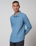 Nevada Long Sleeve Shirt Denim