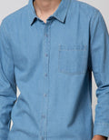 Nevada Long Sleeve Shirt Denim