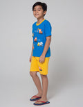 Little M Top Bottom Set T-Shirt Lets Build Dude
