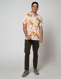 Nevada Short Sleeve Shirt Abstrak Print