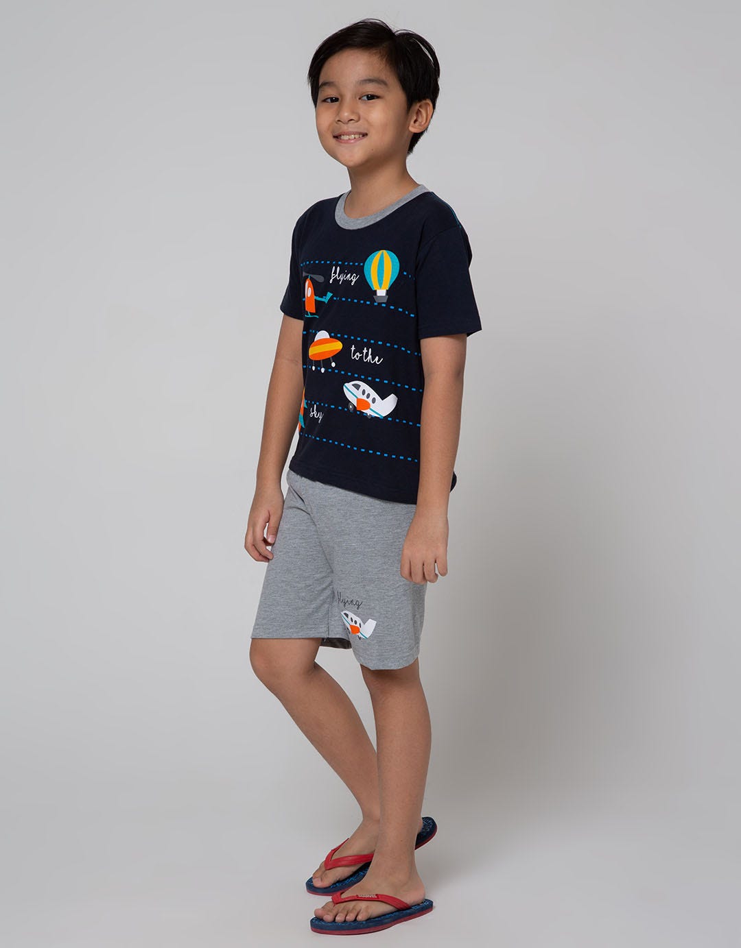 Little M Top Bottom Set T-Shirt Flying To The Sky