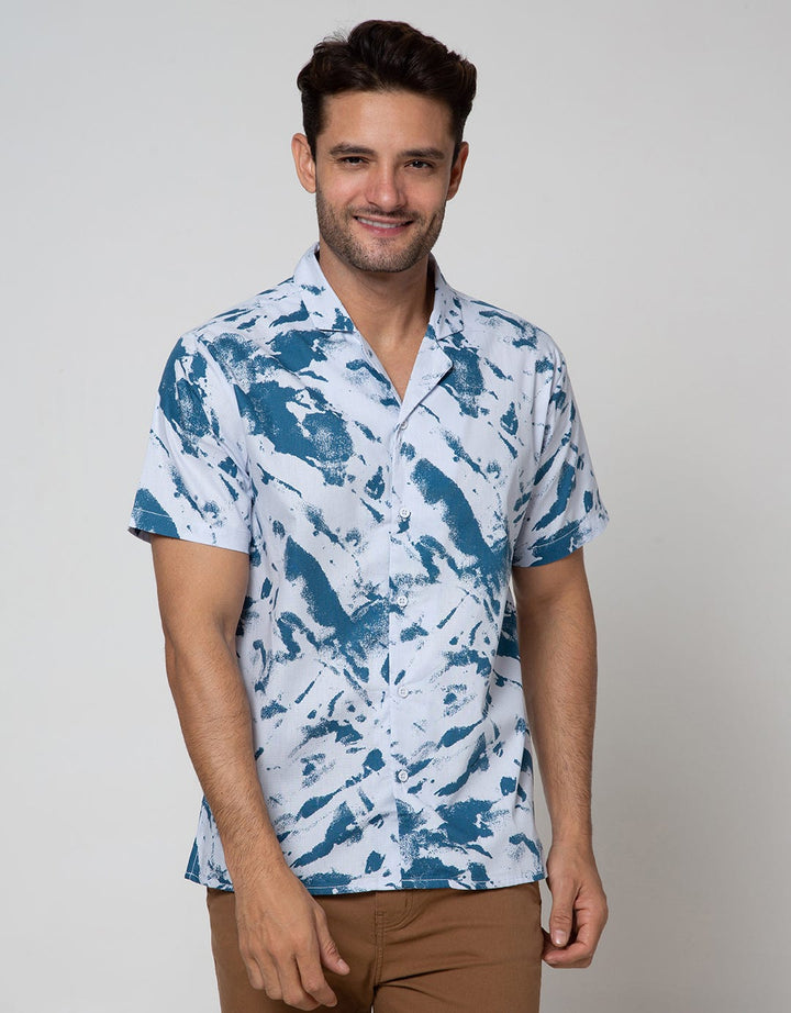 Nevada Short Sleeve Shirt Print Brilliant