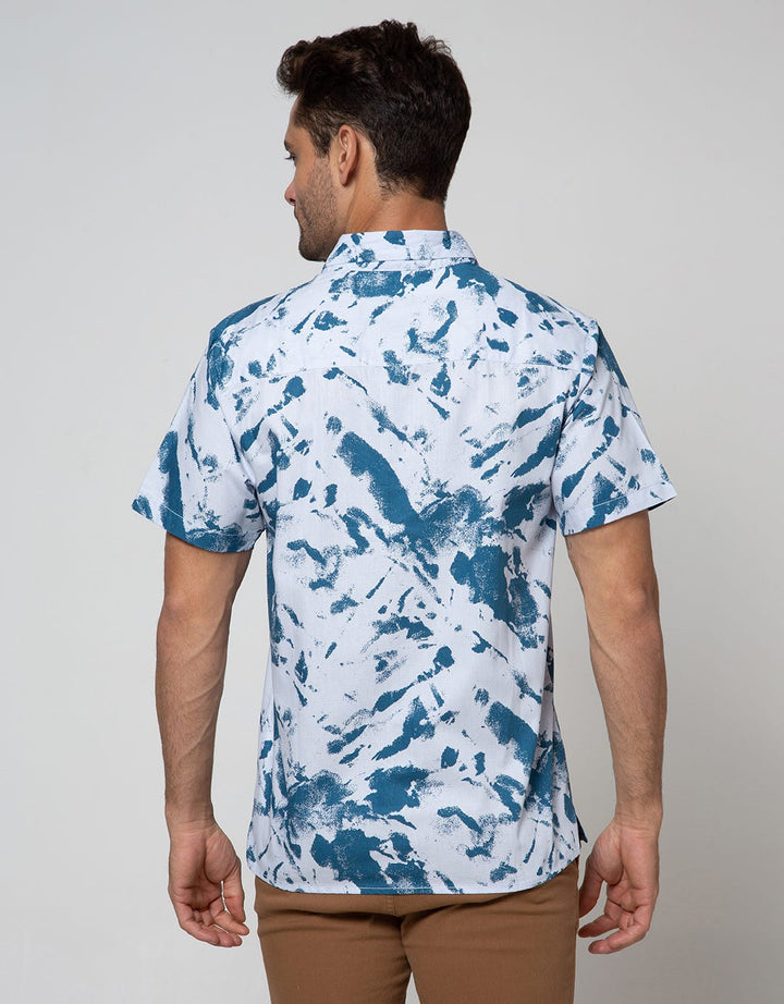 Nevada Short Sleeve Shirt Print Brilliant