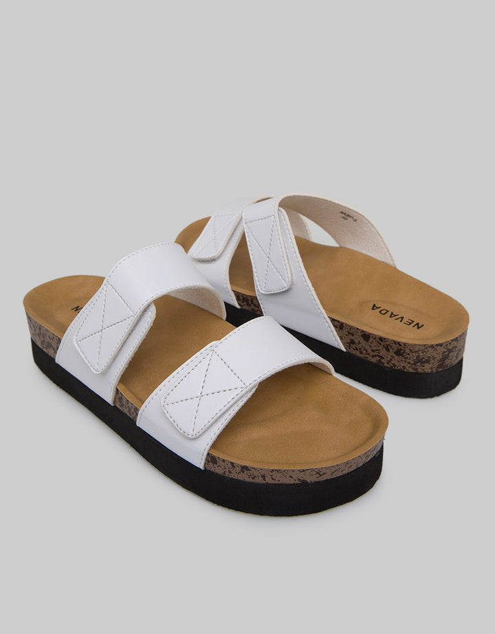 Nevada Slipper Sandals Double Strap