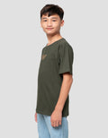 Nevada Cool Wording Brave Mode On Kaos Anak Laki-laki