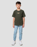 Nevada Cool Wording Brave Mode On Kaos Anak Laki-laki