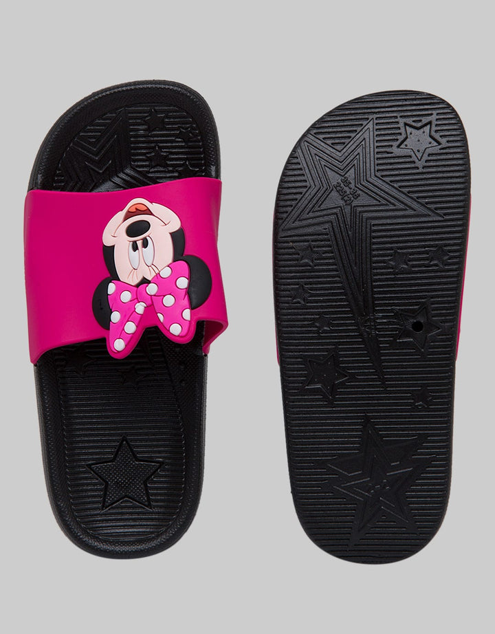 Disney Minnie Slipper Sandals Open Toe