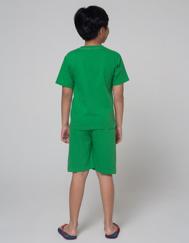 Little M Top Bottom Set T-Shirt Cut N Sewn Animal