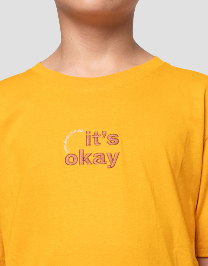 Nevada Cool Wording It's Okay Kaos Anak Laki-laki