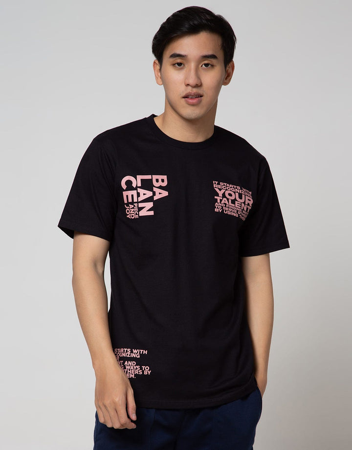 Nevada Short Sleeve T-Shirt Print Balance