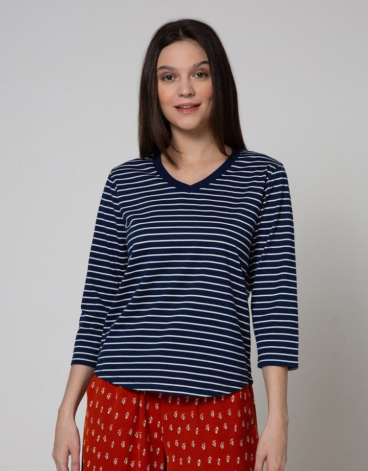 Connexion Long Sleeve T-Shirt Stripes