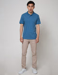 Nevada Short Sleeve Polo Shirt Jersey Print