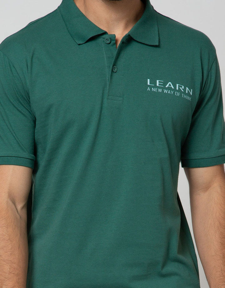 Nevada Short Sleeve Polo Shirt Jersey Print Learn