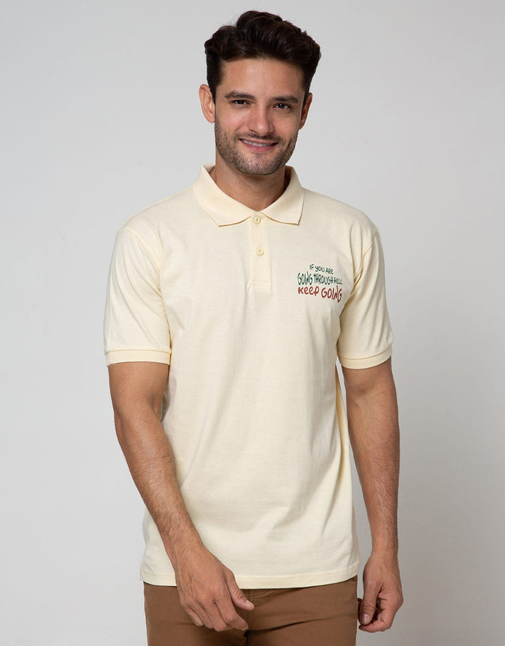 Nevada Short Sleeve Polo Shirt Jersey Print