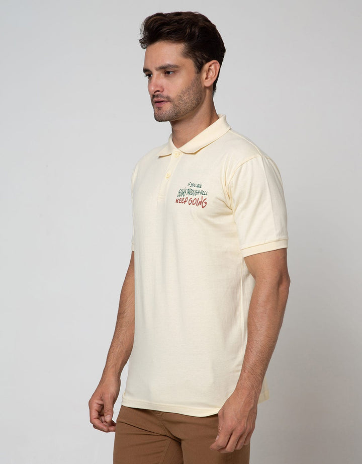 Nevada Short Sleeve Polo Shirt Jersey Print