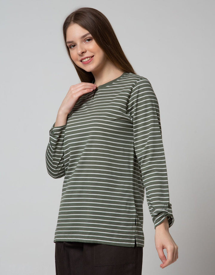 Connexion T-Shirt Stripes Motif