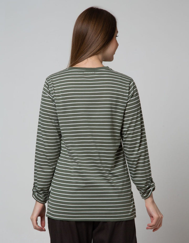 Connexion T-Shirt Stripes Motif