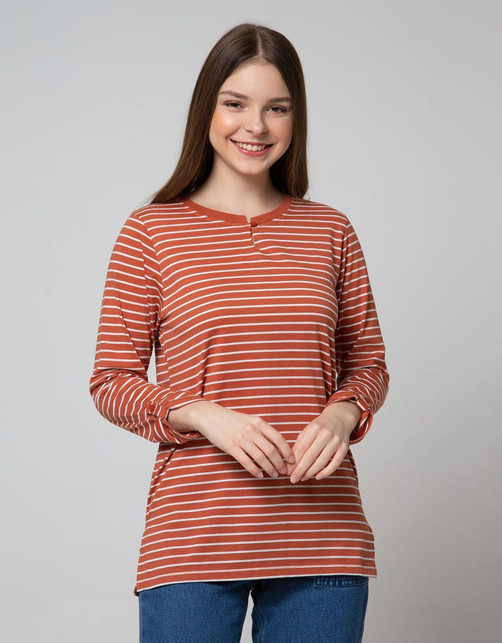 Connexion T-Shirt Stripes Motif
