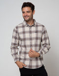 Nevada Long Sleeve Shirt Checked Flannel