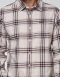 Nevada Long Sleeve Shirt Checked Flannel