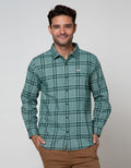 Nevada Long Sleeve Shirt Checked Flannel