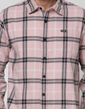 Nevada Long Sleeve Shirt Checked Flannel