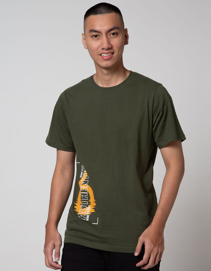 T Zone Short Sleeve T-Shirt Print Theme Number Authentic