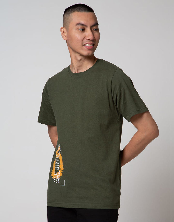 T Zone Short Sleeve T-Shirt Print Theme Number Authentic