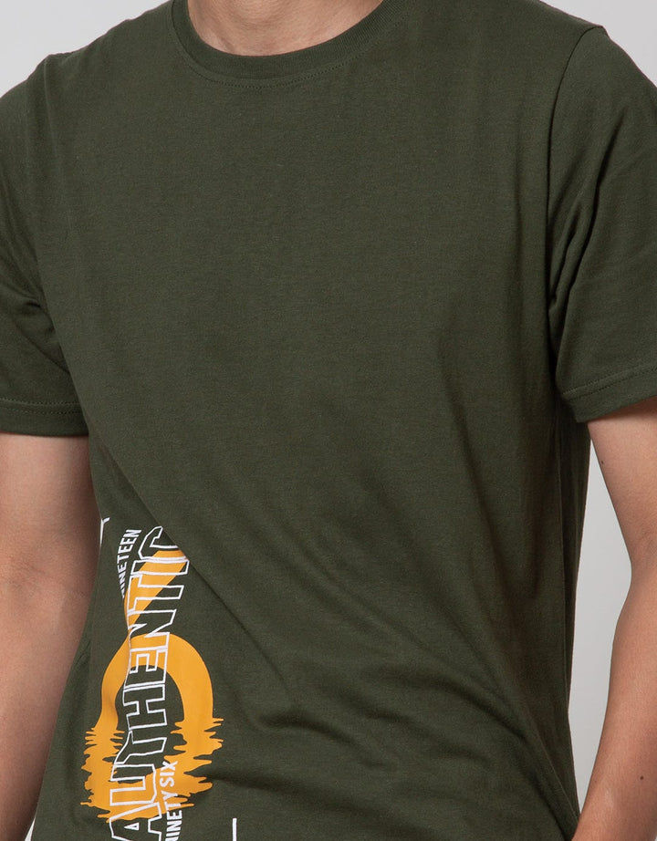 T Zone Short Sleeve T-Shirt Print Theme Number Authentic