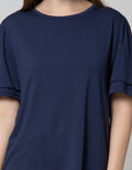 Connexion Short Sleeve Blouse Layer Frill Sleeve