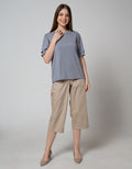 Connexion Short Sleeve Blouse Layer Frill Sleeve