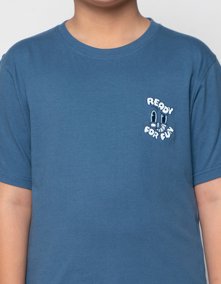 Nevada Ready For Fun Kaos Lengan Pendek Anak Laki-Laki