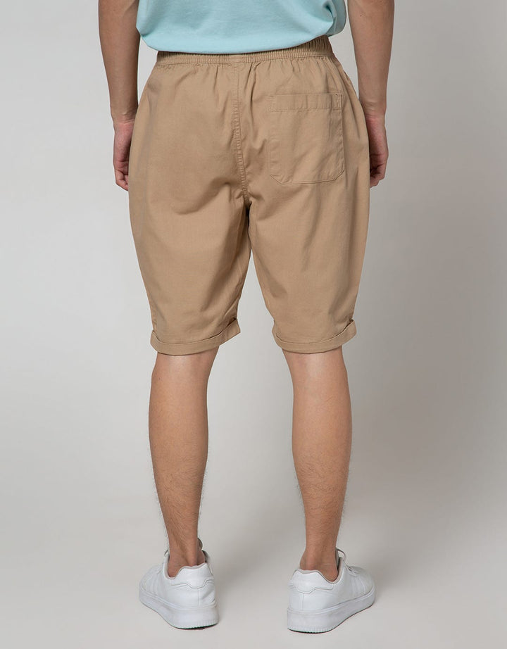 Details Short Pants Crop Drawstring Tuck In Inside