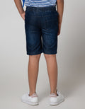 Little M Denim Shorts Karet Buaya