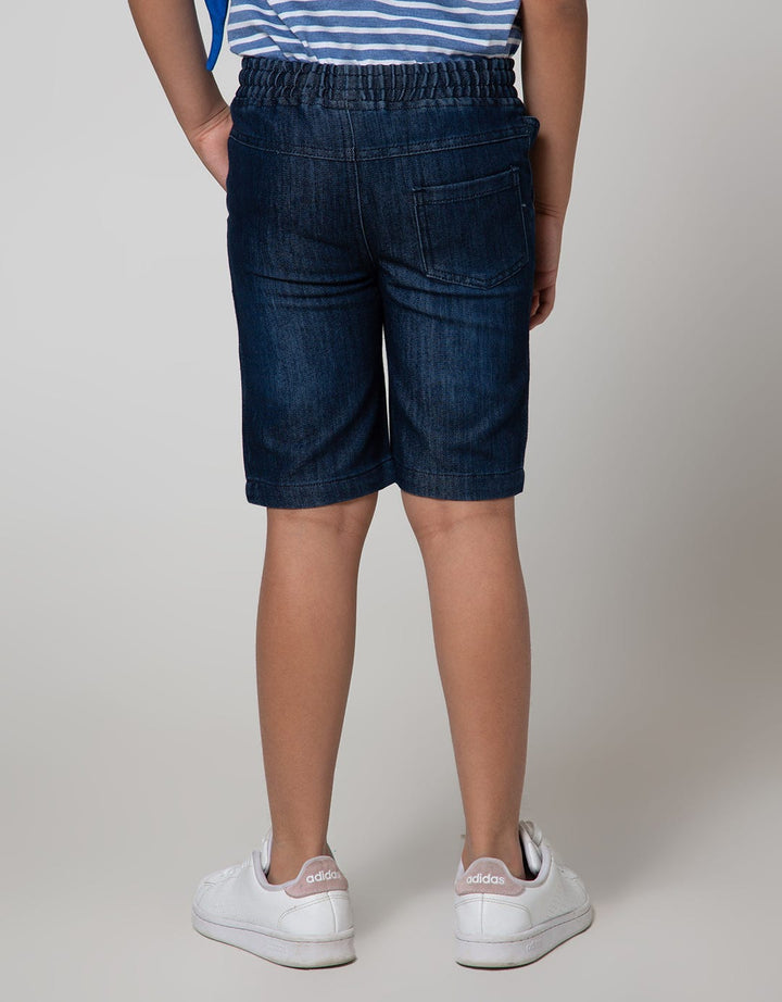 Little M Denim Shorts Karet Buaya