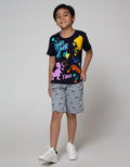 Little M Short Pants Woven Jeep